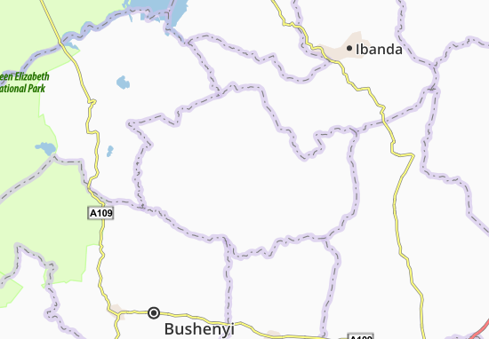 Mapa Buhweju