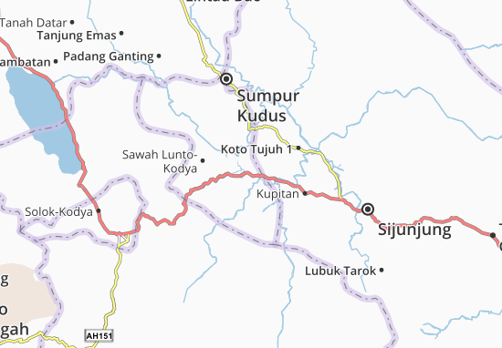 Karte Stadtplan Silungkang
