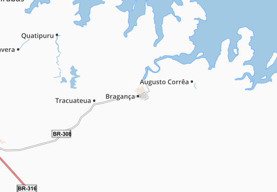 Bragança Map