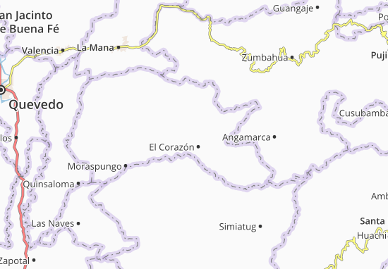 Kaart Plattegrond Ramón Campaña