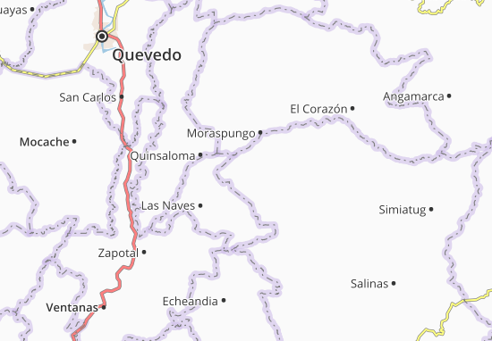 Karte Stadtplan San Luis de Pambil
