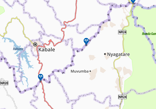 Mapa Gasheshe