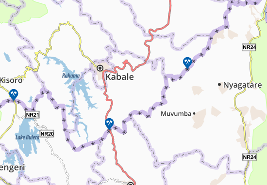 Mapa Ndorwa
