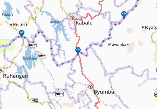 Mapa Kabale