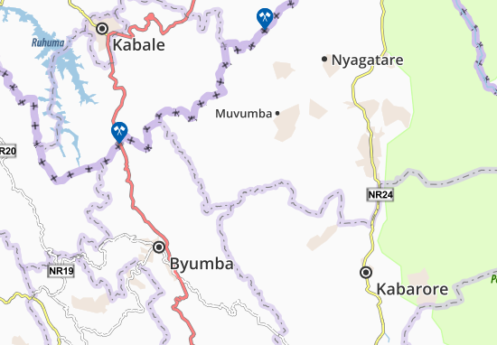 Mapa Gitwe