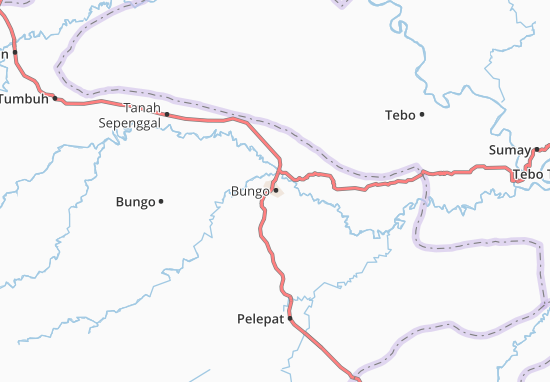 Mapa Muara Bungo