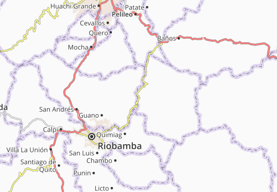 Mapa Guanando