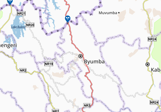 Kaart Plattegrond Byumba