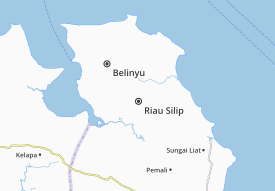 Karte Stadtplan Riau Silip
