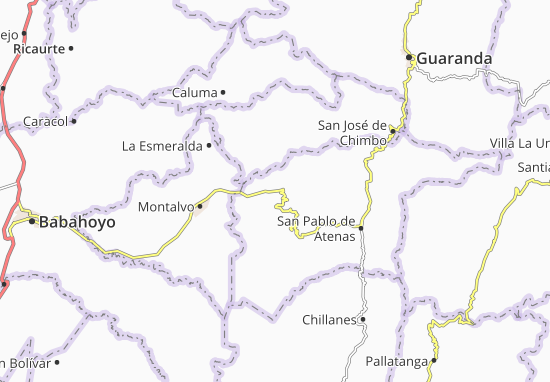 Mapa Balsapamba