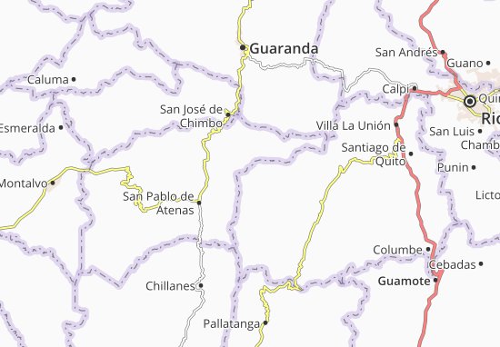 Kaart Plattegrond Cañi