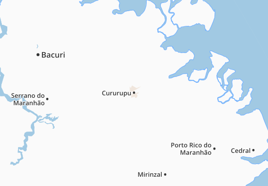 Karte Stadtplan Cururupu