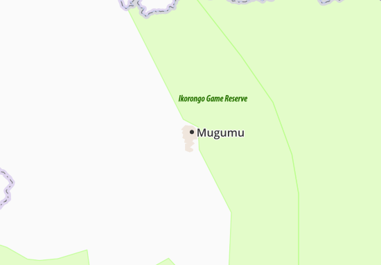 Karte Stadtplan Mugumu