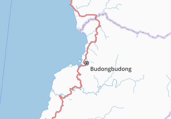 Karte Stadtplan Budongbudong