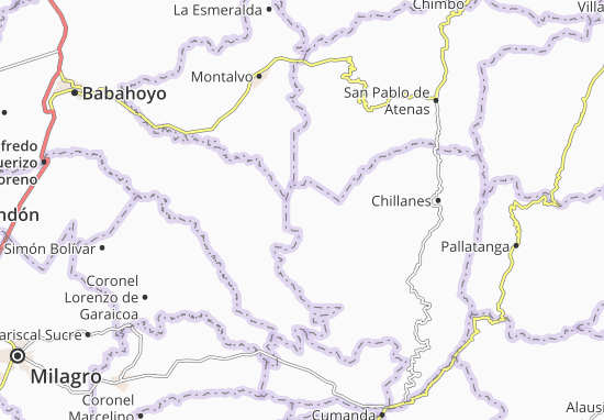 Mapa San José del Tambo
