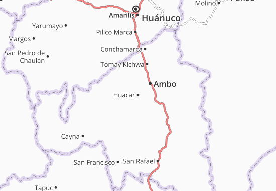 Mapa Huacar