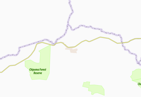 Mapa Luwingu
