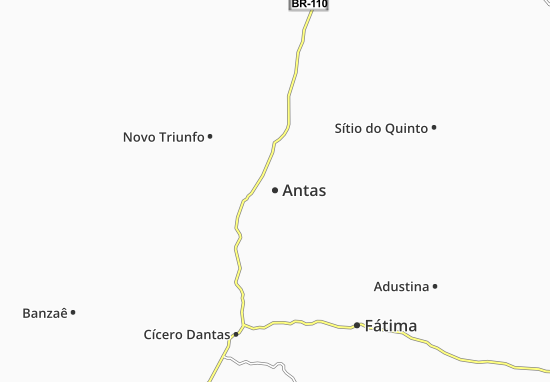 Antas Map