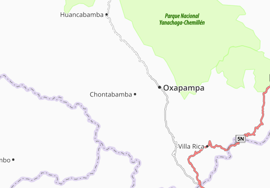 Mapa Chontabamba
