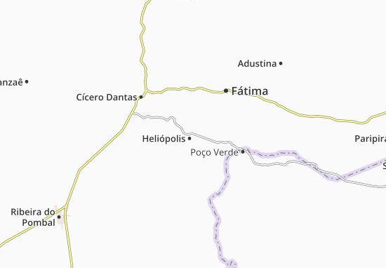 Mapa Heliópolis