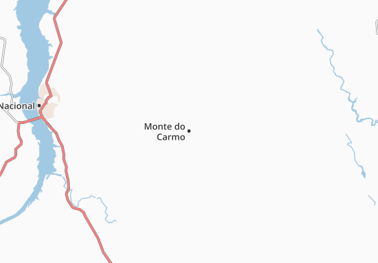 Mapa Monte do Carmo