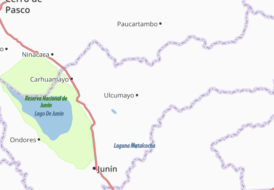 Mapa Ulcumayo