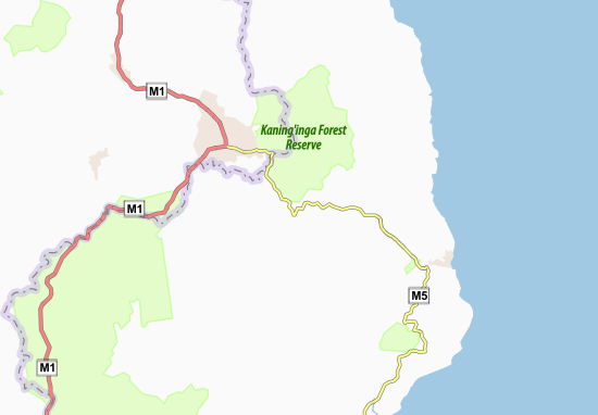 Mapa Chamawoya