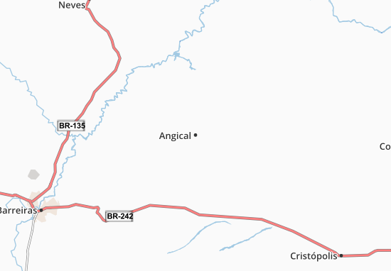 Mapa Angical