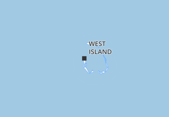 Karte Stadtplan West Island