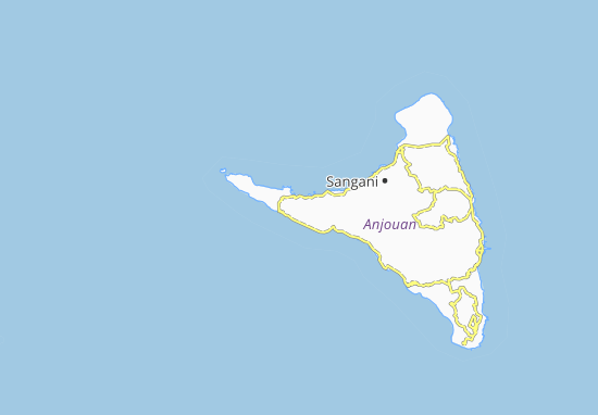Mapa Boungouéni