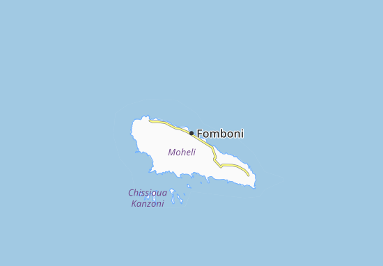 Mapa Fomboni