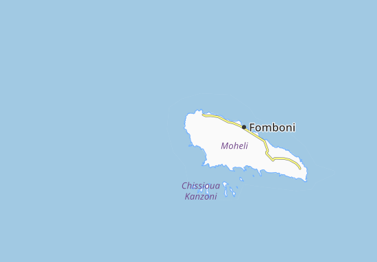Mapa Chikoni