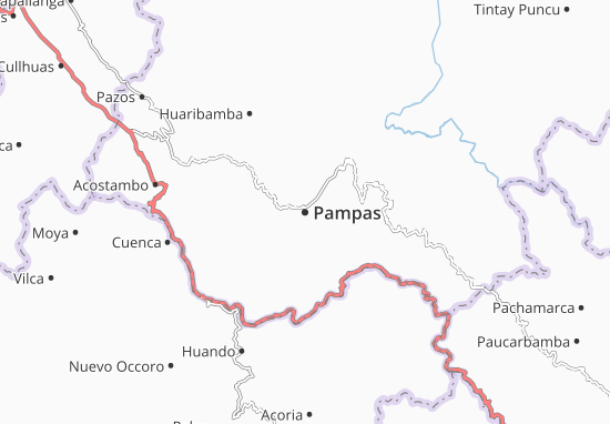 Mapa Pampas