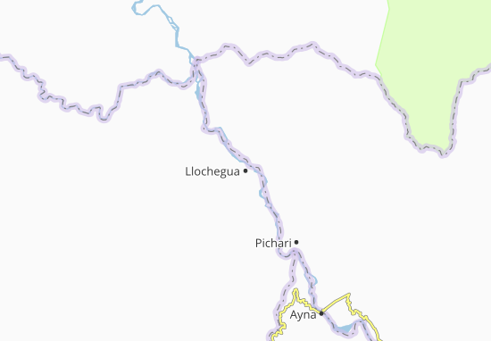 Karte Stadtplan Llochegua