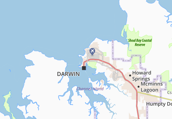 Darwin Map