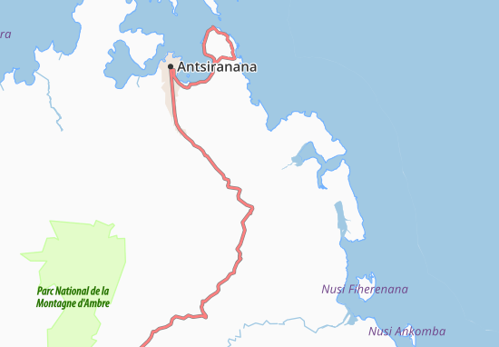 Mapa Ankiabe
