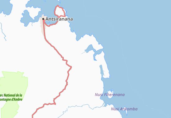 Mapa Sahankazo Ambany