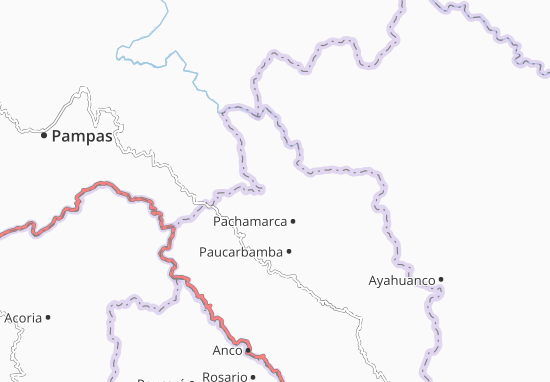 Kaart Plattegrond Chinchihuasi