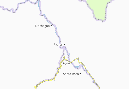 Karte Stadtplan Pichari
