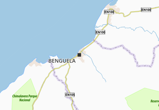 Mapa Benguela