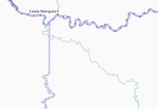 Mapa San Borja