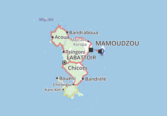 La Palmeraie Map