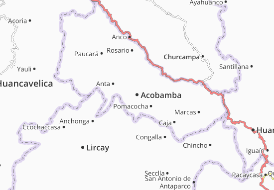 Carte-Plan Acobamba