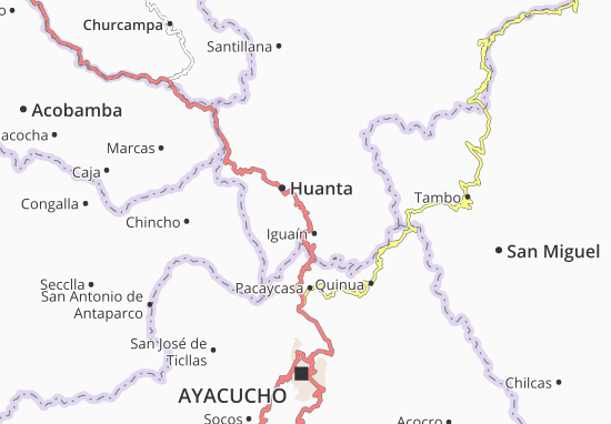Mapa Iguaín