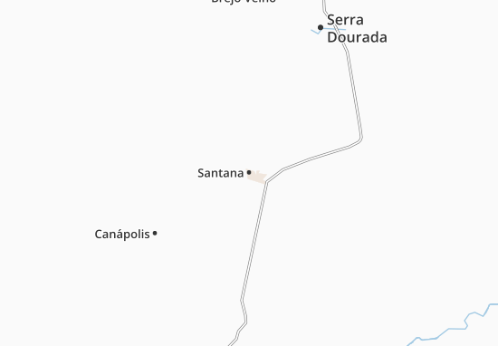 Mapa Santana
