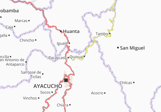 Mapa Quinua