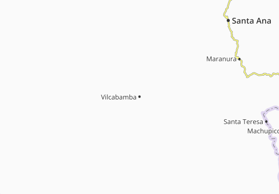 Kaart Plattegrond Vilcabamba