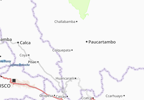 Mapa Colquepata