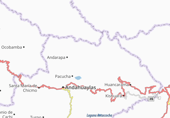 Mapa Kaquiabamba