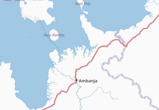 Karte Stadtplan Ambolikapika